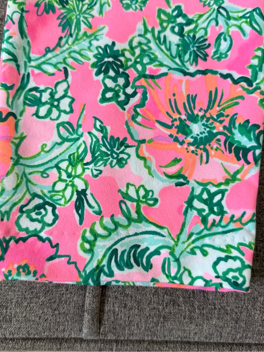 Lilly Pulitzer Luxletic 6 Leggings Womens Pink Capri Stretch Activewear Yoga